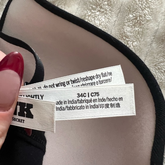 PINK WEAR EVERYWHERE LIGHTLY LINED T-SHIRT BRA SIZE 34C - Picture 4 of 5